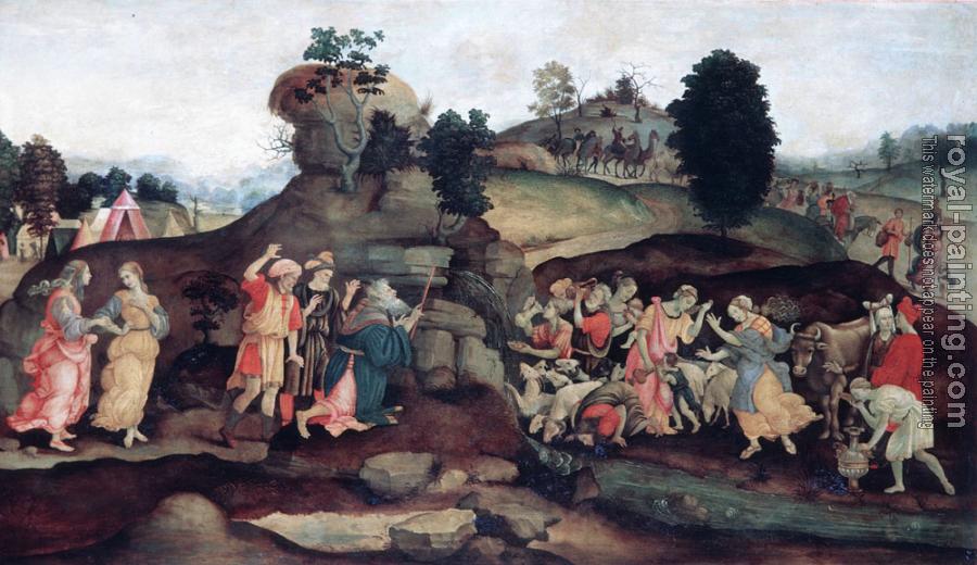 Filippino Lippi : Moses brings forth Water out of the Rock